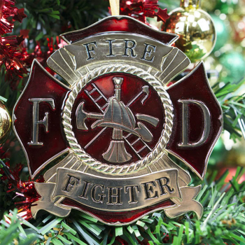 Heroes Series Ornament - Fire Fighter