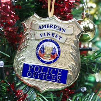 Heroes Series Ornament - Police