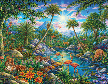 Discovery Island Puzzle (100 pieces)