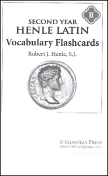 Henle Latin Second Year Vocabulary Flashcards