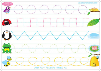 Prewriting/Shapes Smart Poly Learning Mat