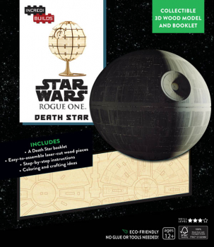Star Wars Rogue One: Death Star 3D Wood Model and Book
