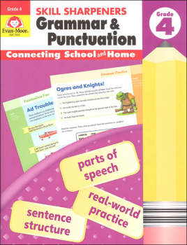 Skill Sharpeners: Grammar & Punctuation - Grade 4