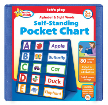 Tabletop Pocket Chart: Alphabet & Sight Words