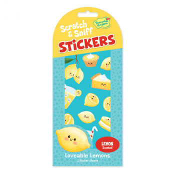 Lemon Scratch & Sniff Stickers