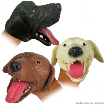 Dog Hand Puppet (assorted colors)