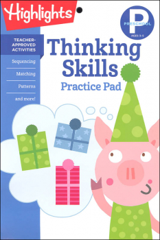 Preschool Thinking Skills Practice Pad