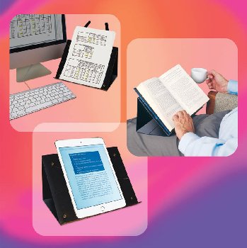 PROP-IT Portable Bookrest, Copy Holder & Digital Device Stand