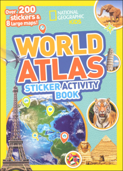 World Atlas Sticker Activity Book