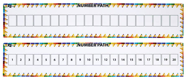 Dry-Erase Number Path to 20