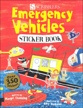 Emergency Vehicles Sticker Book (Scribblers Fun Activity)
