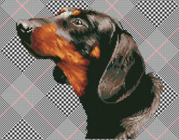 Noble Dachsie Diamond Dotz Kit (Intermediate)