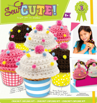 Sew Cute Crochet Bakery Kit: Cupcakes