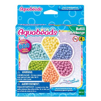 Aquabeads White Refill Pack 600 Solid Beads 