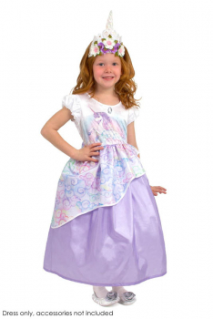 Unicorn Princess Dress - Large