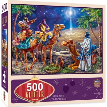 Three Magi Glitter Puzzle (500 pieces)