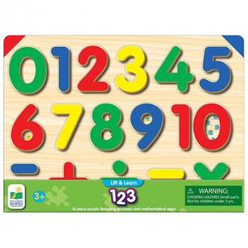 Lift & Learn Number Puzzle