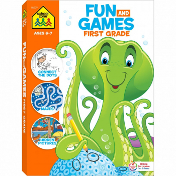 Fun & Games First Grade Workbook