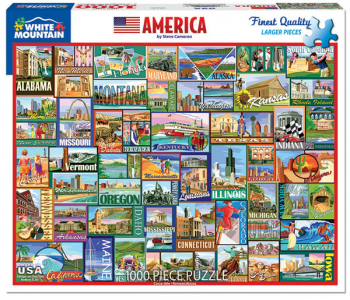 America Jigsaw Puzzle (1000 piece)