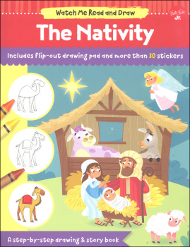 Watch Me Read and Draw: Nativity Step-by-Step Drawing & Story Book