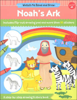 Watch Me Read and Draw: Noah's Ark Step-by-Step Drawing & Story Book