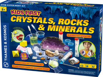 Crystals, Rocks & Minerals (Kids First Level 3)