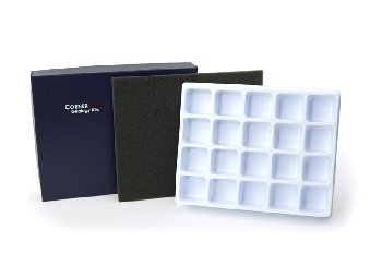 Specimen Boxes with 20-cell tray and foam