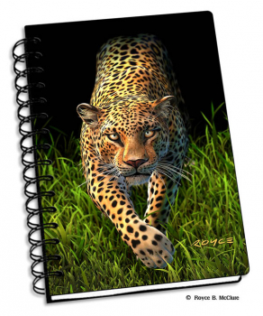 Leopard 3D Notebook 4" x 6"