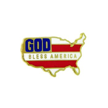 God Bless America Pin