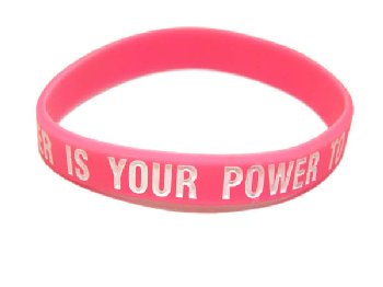 Your Greatest Power Is Your Power to Choose Bracelet - Pink Child Size