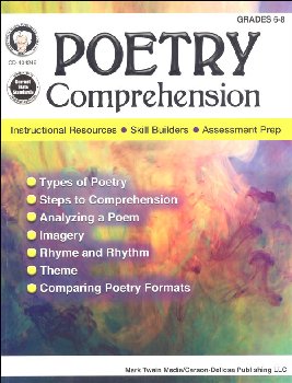 Poetry Comprehension Grades 6-8