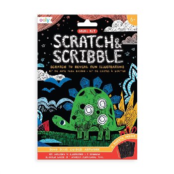 Scratch & Scribble Mini Kit - Dino Days