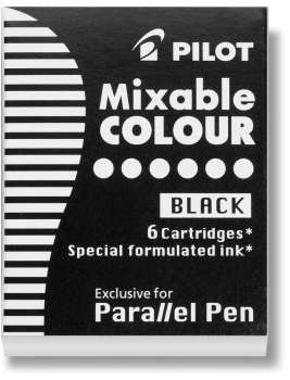 Parallel Pen Ink Refill - Black (6 pack)