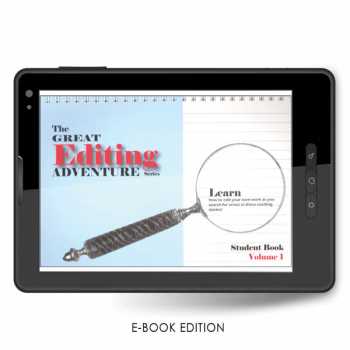 Great Editing Adventure Volume 1 Student e-book