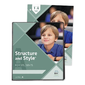 Structure and Style for Students: Year 1 Level A Binder & Student Packet