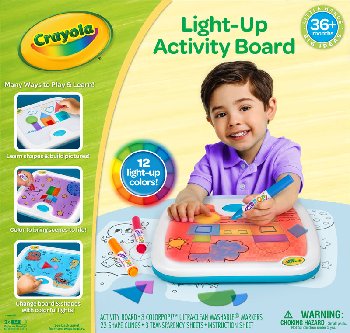 Crayola Young Kids Light-Up Activity Board
