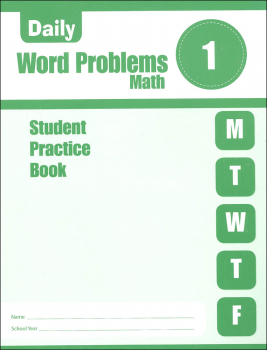 Daily Word Problems Grade 1 - Individual Student Workbook
