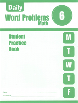 Daily Word Problems Grade 6 - Individual Student Workbook