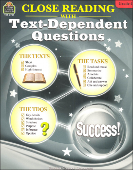 Close Reading with Text-Dependent Questions Grade 4