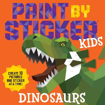 Paint By Sticker Kids: Dinosaur