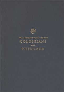 Colossians and Philemon Scripture Journal (ESV Scripture Journals)