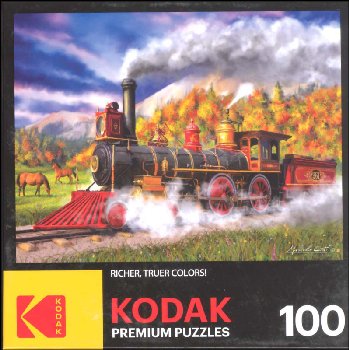 Kodak Full Steam Ahead by Marcello Corti Puzzle (100 piece)