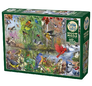 Birds of the Season Puzzle (1000 piece)