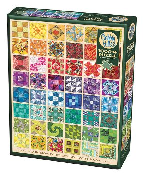 Common Quilt Blocks Puzzle (1000 piece)
