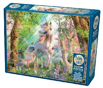Unicorn in the Woods Puzzle (500 piece)