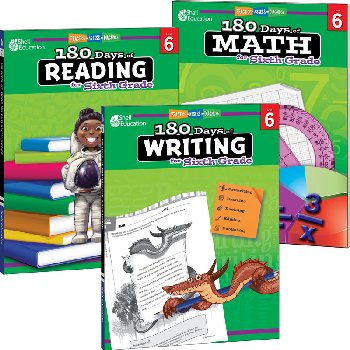 Reading, Writing, and Math Bundles Grade 6