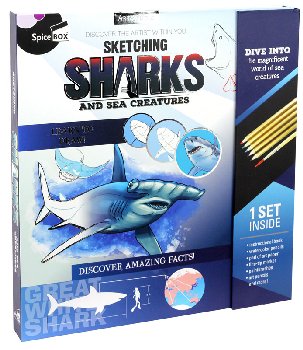 Sketching Sharks and Sea Creatures (Art Studio)