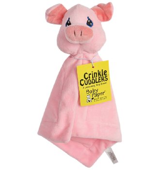 Crinkle Cuddlers - Pig