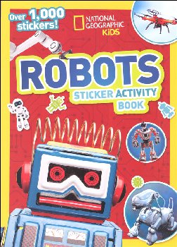 National Geographic Kids Robot Sticker Activity Book