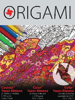 Colorfold Origami Paper - Yuzen Kimono (24 sheets)